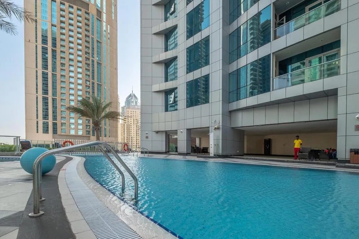 Apartment Exquisite 2-Bedrooms At The Torch Tower In Dubai Marina Near The Beach!